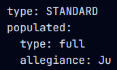Subsector generation view with build configuration options