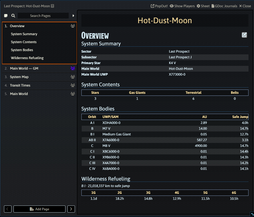 Foundry star system